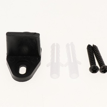 Прорезная направляющая для амбарных ворот черная