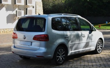 Volkswagen Touran II 1.6 TDI 105KM 2011 Volkswagen Touran GWARANCJA, 1.6 TDI, Automat DSG, 7-Osobowy, Ladnie utrzy, zdjęcie 2