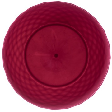 ЦВЕТОЧНЫЙ ГОРШОК + ПОДСТАВКА ЦВЕТОЧНЫЙ ГОРШОК АМАРАНТ 16 СМ ЦВЕТА