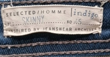 R) SELECTED HOMME SPODNIE JEANSOWE Roz.32/34