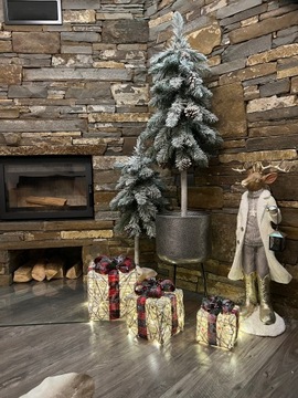 РОЖДЕСТВЕНСКИЕ УКРАШЕНИЯ РОЖДЕСТВЕНСКАЯ ЕЛКА ПОДАРКИ 3 шт.