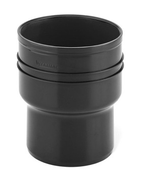 Traper Ø110/124 bez uszczelki - grafit