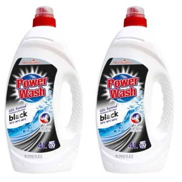 ZESTAW 2x Power Wash NIEMIECKI ŻEL DO PRANIA CZARNYCH CIEMNYCH TKANIN 4L