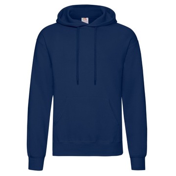 FRUIT BLUZA MĘSKA KANGURKA Z KAPTUREM NAVY XL