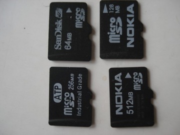 karta micro SD 64,128,256 lub 512b