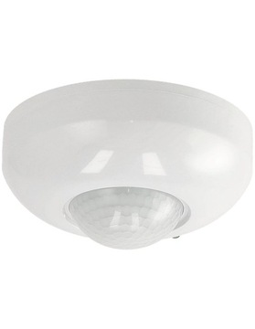 Датчик движения Потолочный монтаж на поверхности Светодиодный датчик на 360° Регулируемый для наружного применения 1200 Вт