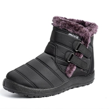 DAMSKIE ZIMOWE CIEPŁE BUTY OUTDOOROWE BUTY ŚNIEŻNE ROZ 35-44