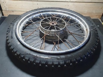MOTOCYKL JAWA CZ KOŁO FELGA 18 CALI R18 ORYGINAŁ OKAZJA