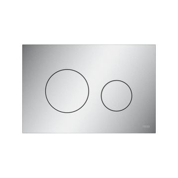 ПЕТЛЯ TECE, КНОПКА, МАТОВЫЙ ХРОМ, РАМКА УНИТАЗА