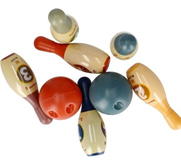 НАБОР ДЛЯ БОУЛИНГА ЦИФРЫ + ШАРЫ 8 ЭЛЕМЕНТОВ