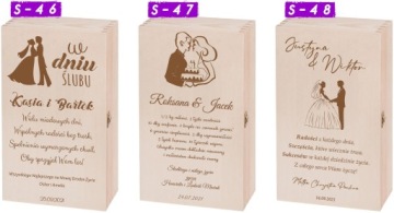 Коробка для свадебных принадлежностей, девичник, вино