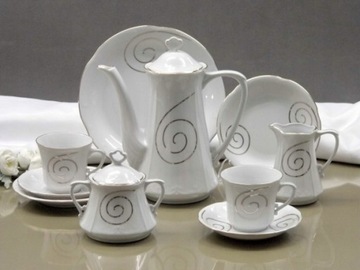 694 BULIONÓWKA 400 ml SPODEK 16 cm KAMELIA CHODZIEŻ MALCER PORCELANA 12/24