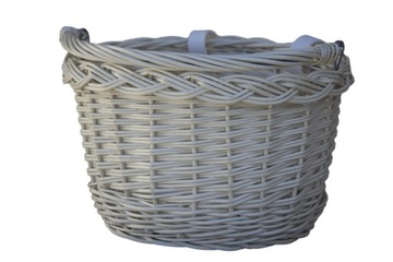 Плетеная КОРЗИНКА для беговела для ребенка.