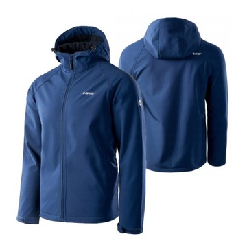 MĘSKA KURTKA SOFTSHELL WODOODPORNA HI-TEC NETI XL