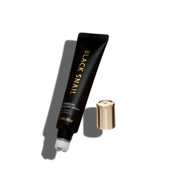 FARMSTAY BLACK SNAIL Roller pod oczy, 25 ml