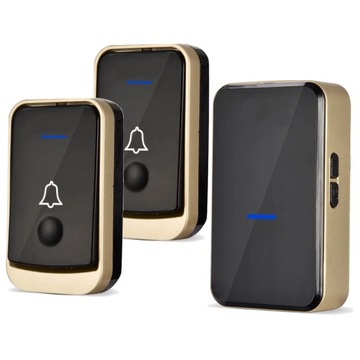 БЕСПРОВОДНОЙ ДВЕРНОЙ ЗВОНОК ДЛЯ ВОРОТ, НА БАТАРЕЯХ, ВОДОНЕПРОНИЦАЕМЫЙ НАРУЖНЫЙ