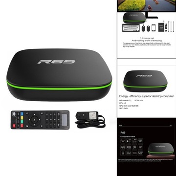 Корпус 4K, четырехъядерный процессор, 2,4G, Wi-Fi