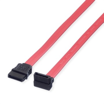 Kabel przewód SATA 3.0 Gbit/s kątowy 0,5m