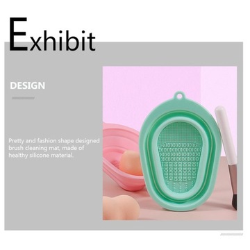 Подушечка для чистки кистей для макияжа.