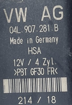 ORIG. RELÉ SVÍČEK ŽHAVÍCÍCH VW AUDI 04L907281B