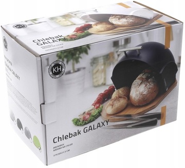 ХЛЕБ Контейнер ХЛЕБ Хлеб Бамбук GALAXY Зеленый