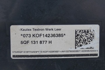 БАК ADBLUE НАСОС VW TIGUAN II 2.0 5QF131877H