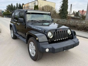 Jeep Wrangler III Unlimited Facelifting 2.8 DOHC I-4 Turbo CRD 200KM 2011 Jeep Wrangler Sliczna Sahara Navi Ledy Skory Grzany Fotele Automat EUROPA, zdjęcie 9