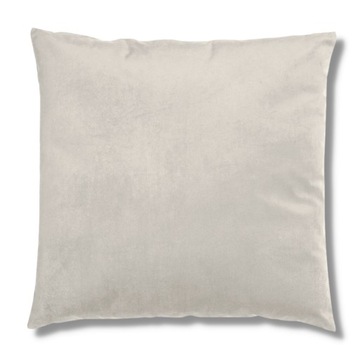 POSZEWKA WELUR VELVET BEŻOWA 70X70