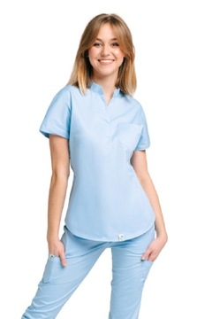 Bluza medyczna SpaWear błękit L
