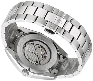 ELEGANCKI ZEGAREK MĘSKI AUTOMATYCZNY BULOVA 96A275 OPEN HEART +BOX 42mm