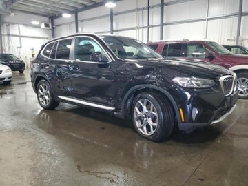 BMW X3 G45 2024 BMW X3 XDRIVE30I 2024, od ubezpieczalni 2.0 Benzyna 248KM, zdjęcie 1