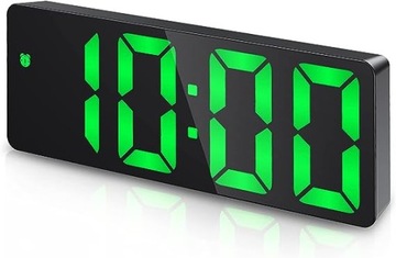 ZEGAR ELEKTRONICZNY BUDZIK LED CYFROWY TERMOMETR