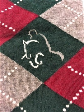 Носки COMODO для верховой езды, ромбы, 39-42