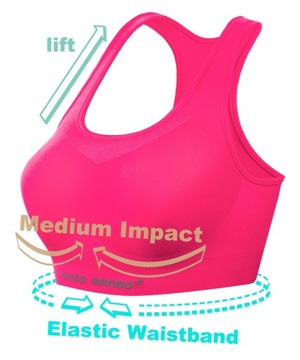 [Sesto Senso] Бесшовный спортивный топ для бега [XXS/XS]