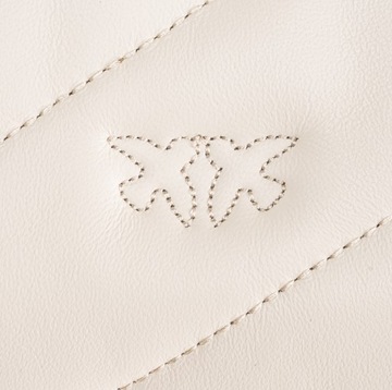 Сумка PINKO White Love Puff Mini CL