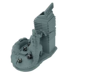 Башня для игральных костей Злой Годзилла - Башня для игральных костей Темно-серый