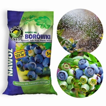 NAWÓZ POD BORÓWKI 5KG WIOSENNY OGRÓD START NPK