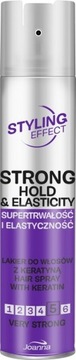 Joanna Styling Effect lakier do włosów z keratyną Bardzo mocny 250 ml