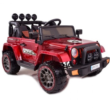 MEGA JEEP FULLTIME, NAPĘD 4X4, 1X12V ,WOLNY START/