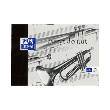 OXFORD ZESZYT DO NUT A5 16 KARTEK PIĘCIOLINIA