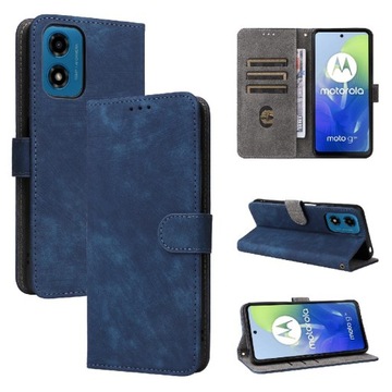 Etui Dla Motorola Moto G24 Power Okładka Na Karty Skóra PU Flip Portfel