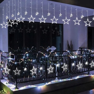 ПОДВЕСНЫЕ СВЕТИЛЬНИКИ ЗВЕЗДЫ 2,5 М СВЕТОДИОДНАЯ ЗАНАВЕСА