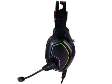 SŁUCHAWKI GAMINGOWE RGB HEADSET GRACZA PC PS4 XBOX