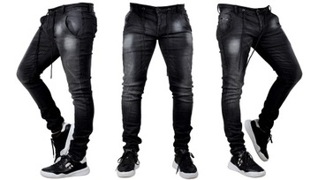 MP004 r. XL Jeansy MĘSKIE MODNE SLIM FIT