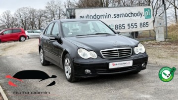 Mercedes Klasa C W203 Sedan W203 1.8 (C 180 Kompressor) 143KM 2005 Mercedes-Benz Klasa C Raty 1.8 benz Lpg Salon Polska Manual skora Klimat