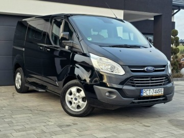 Ford Tourneo Custom I L1 2.2 TDCi 125KM 2014 Ford Tourneo Custom TITANIUM bezwypadkowy, zdjęcie 29
