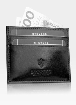 STEVENS cardholder portfel na karty slim cienki Q2