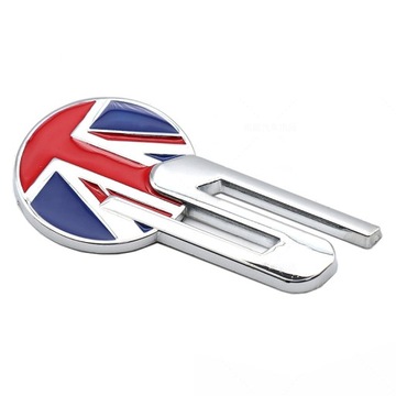 srebro S logo Emblemat znaczek Naklejki na karoserię Jaguar 7.3*3cm