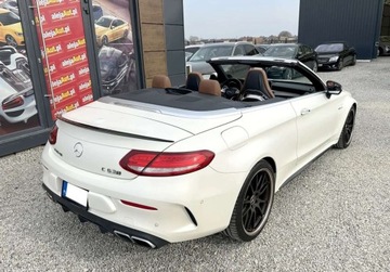 Mercedes Klasa C W205 Kabriolet AMG AMG 63 C S 510KM 2016 Mercedes-Benz Klasa C C63 S AMG 510 KM Cabrio 39.000 km Warszawa 4.0, zdjęcie 3
