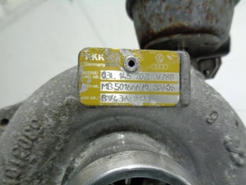 AUDI A4 B8 8K A5 8T A6 Q5 2.0 TDI TURBO TURBÍNA 03L145702E
